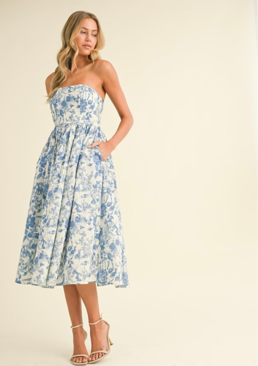 Blue Muse Dress