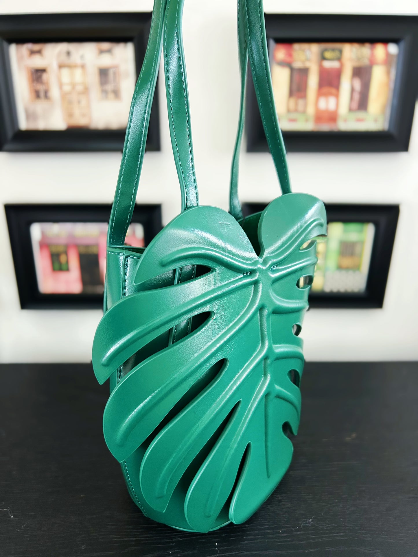 Palma Leaf Bag (Green, Orange, Blue, White)
