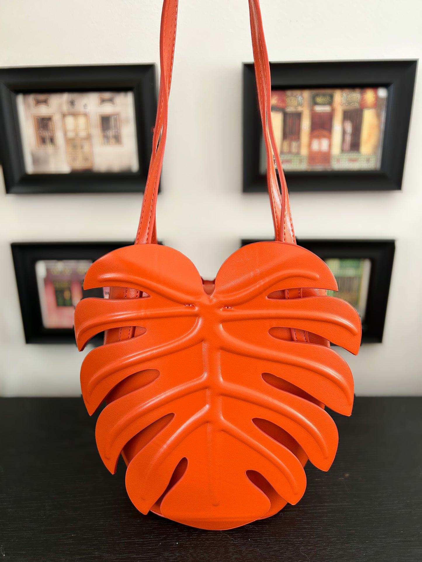 Palma Leaf Bag (Green, Orange, Blue, White)