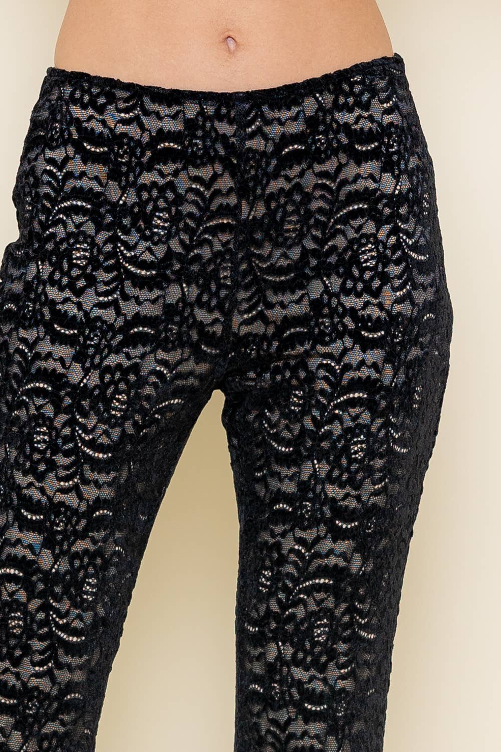 Lace Sheer Pants