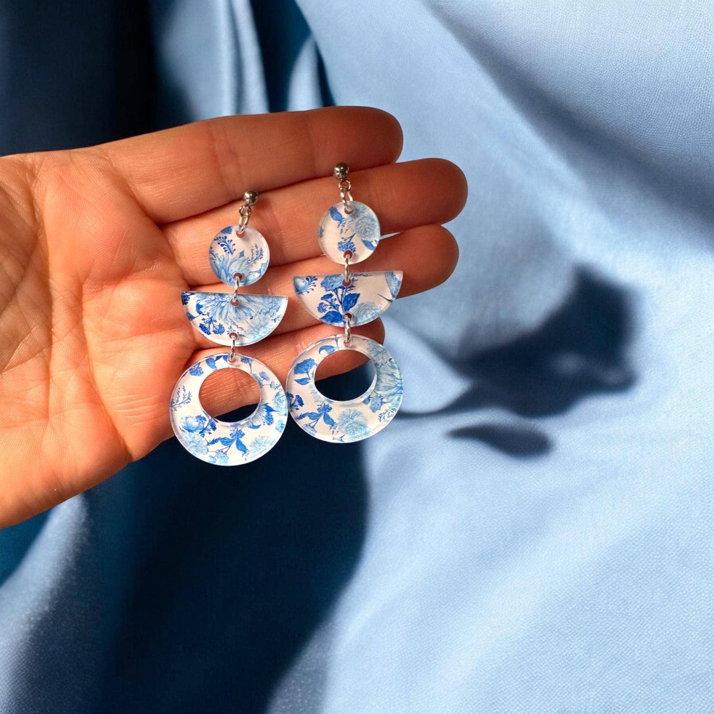 Santorini Blue Earrings