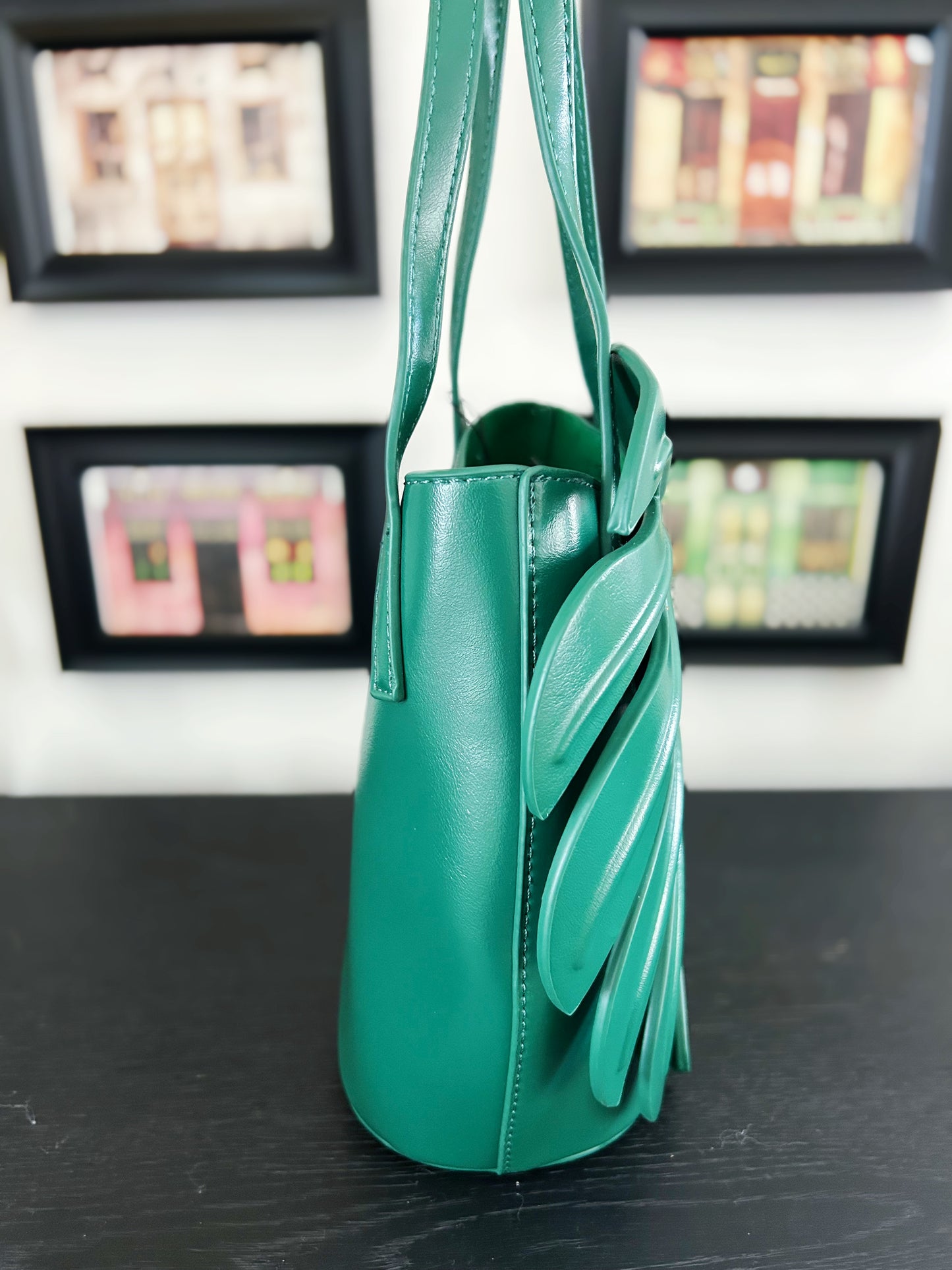 Palma Leaf Bag (Green, Orange, Blue, White)
