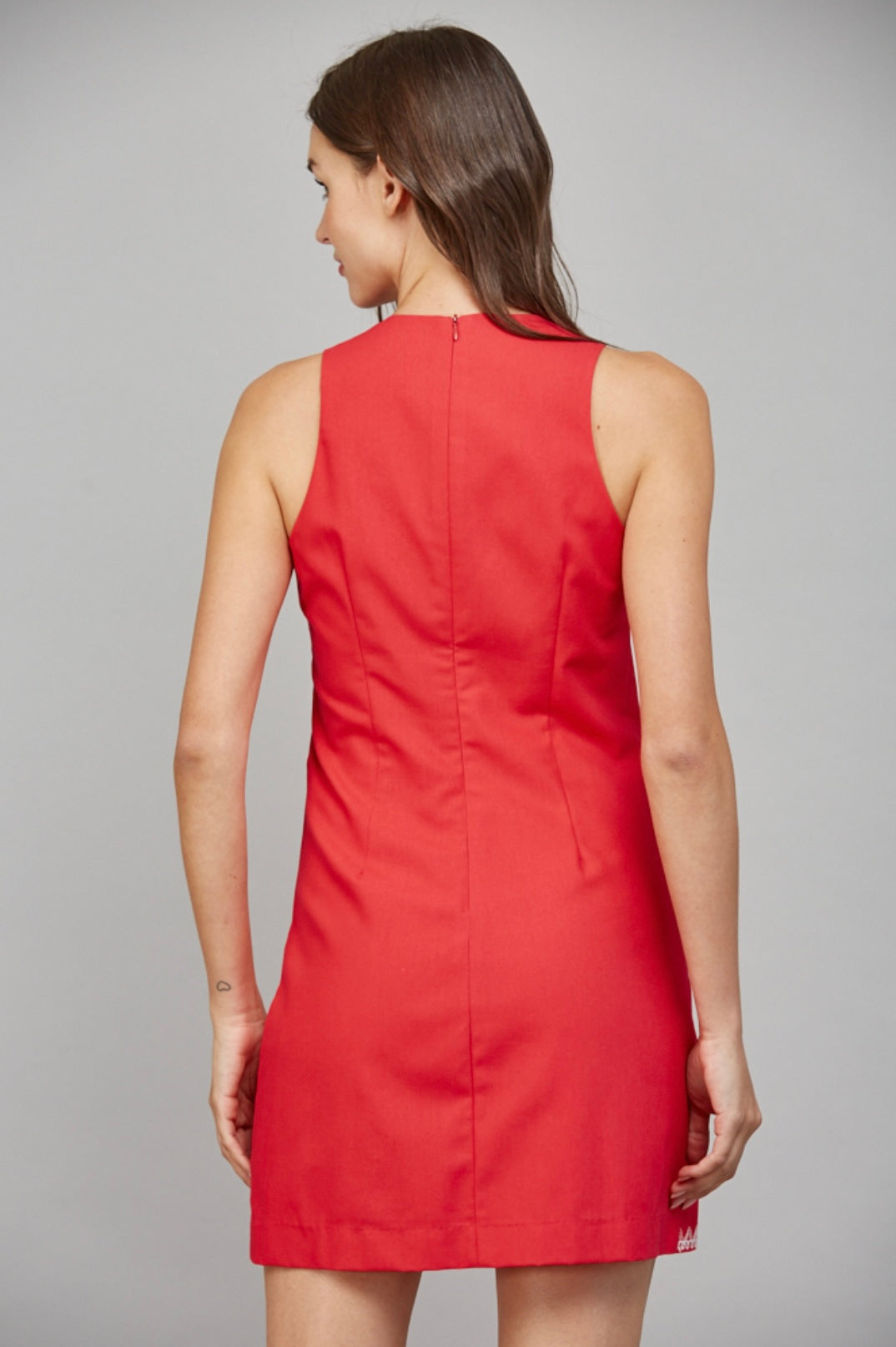 Amaya Linen Embroidered Dress