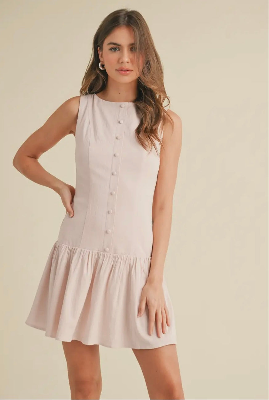Stretch Linen Dress