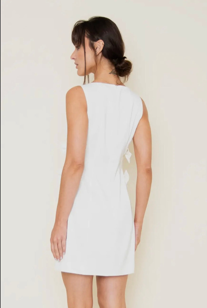 Bow Detail Cocktail Dress