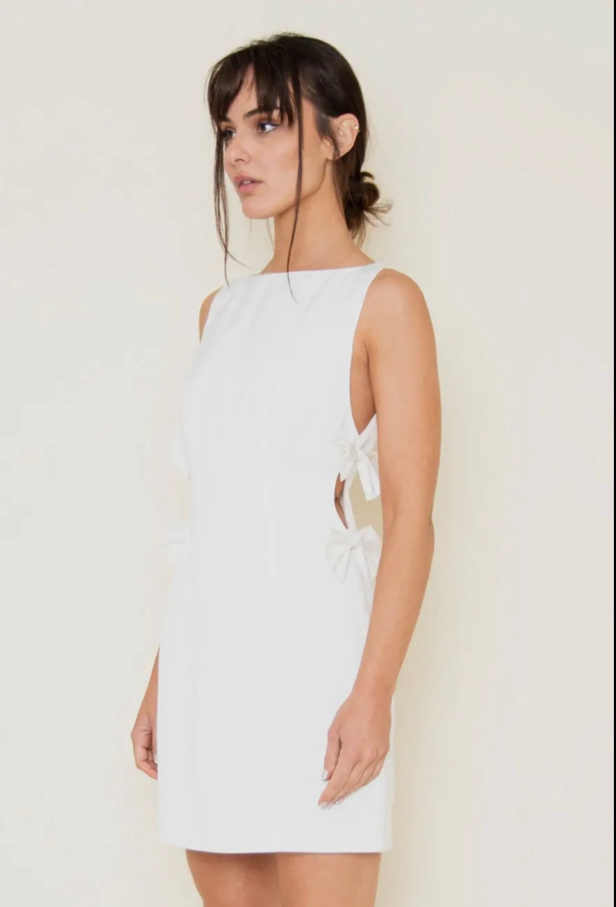 Bow Detail Cocktail Dress