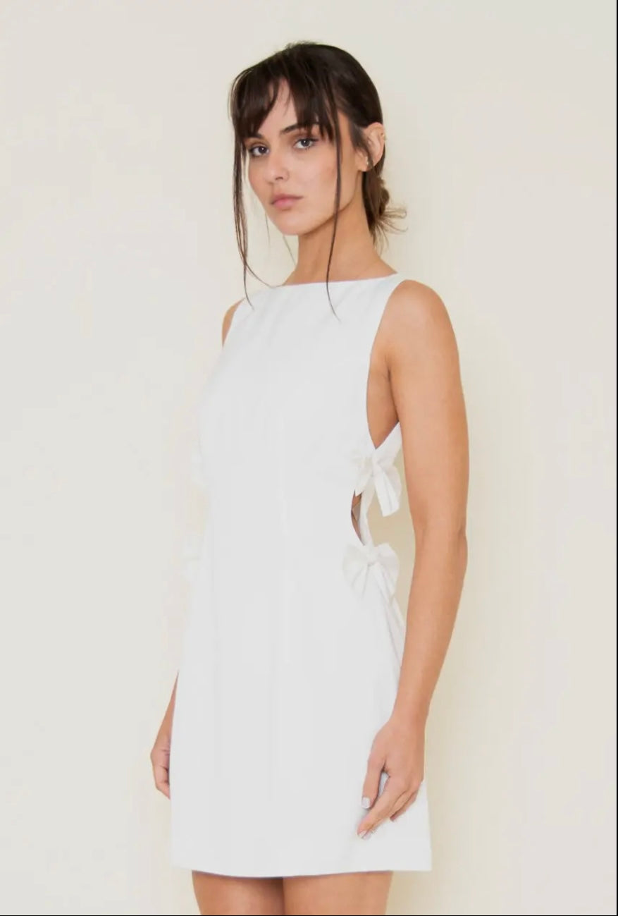 Bow Detail Cocktail Dress