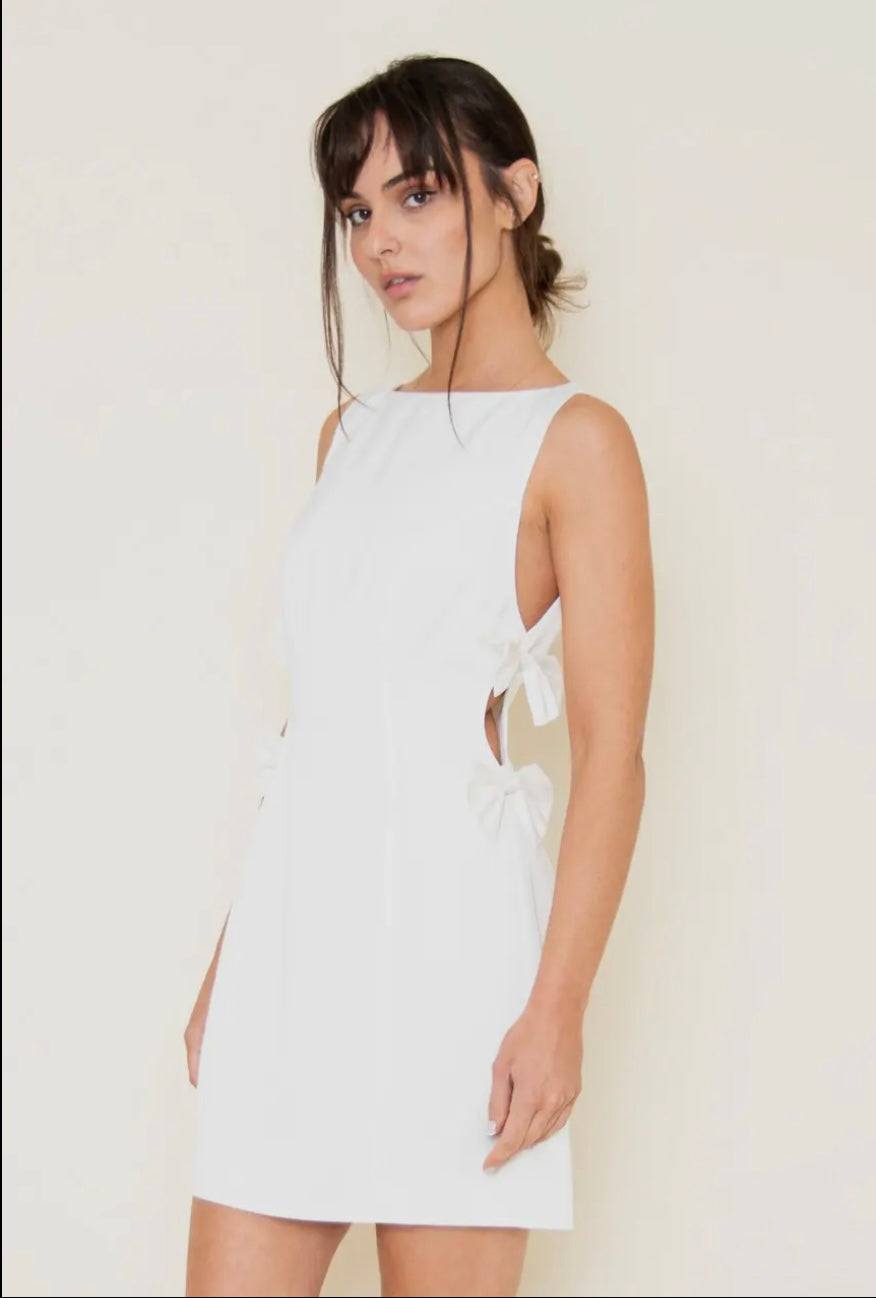 Bow Detail Cocktail Dress