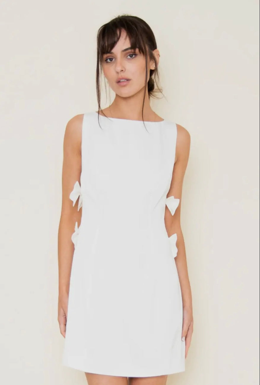Bow Detail Cocktail Dress