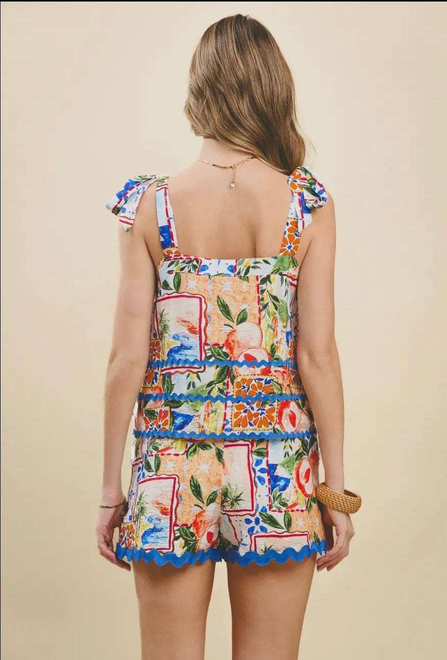 Citrus Garden Top