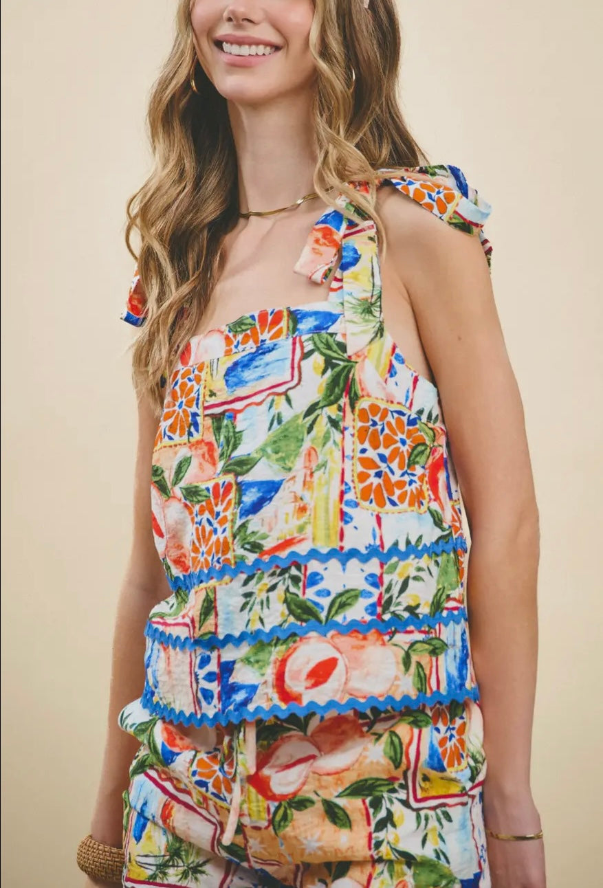 Citrus Garden Top