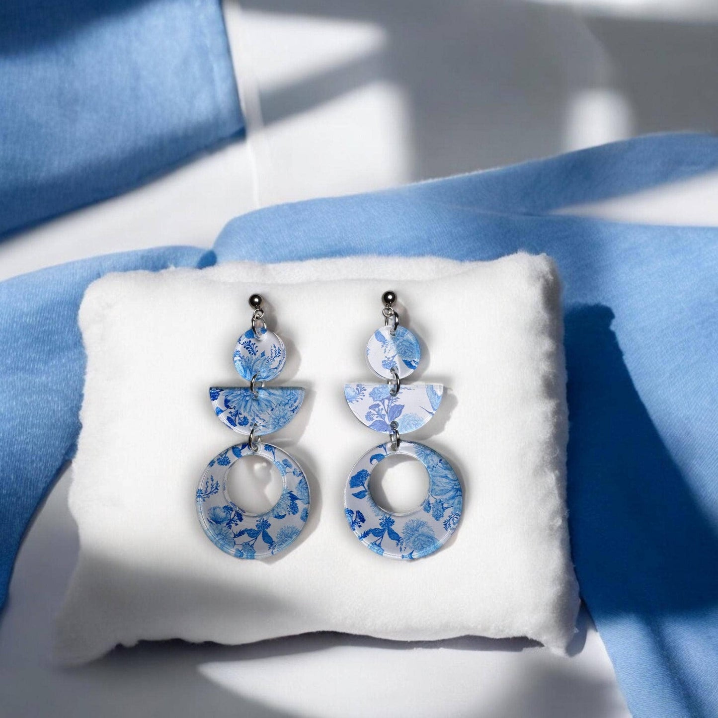 Santorini Blue Earrings