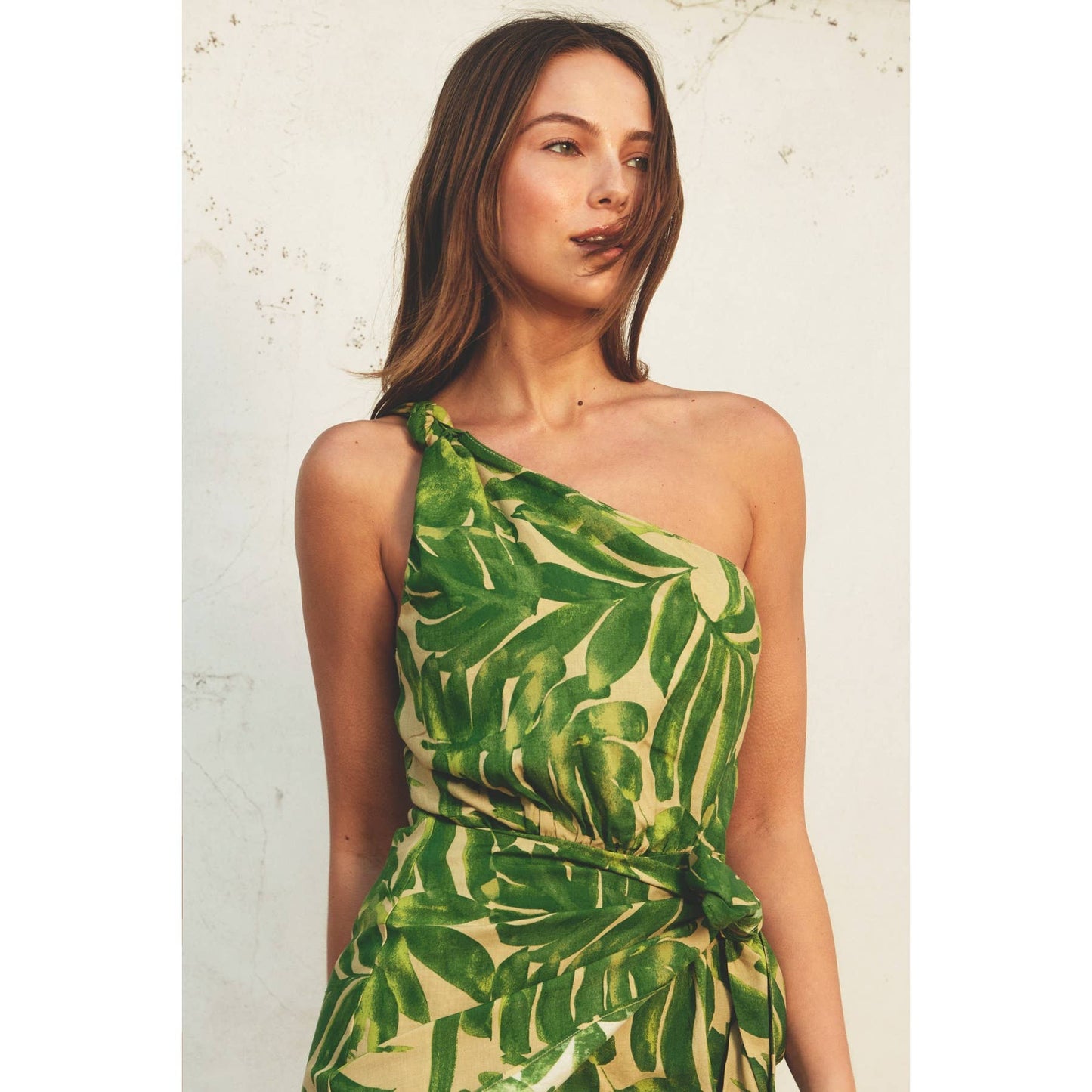 Ibiza Palm Mini Dress