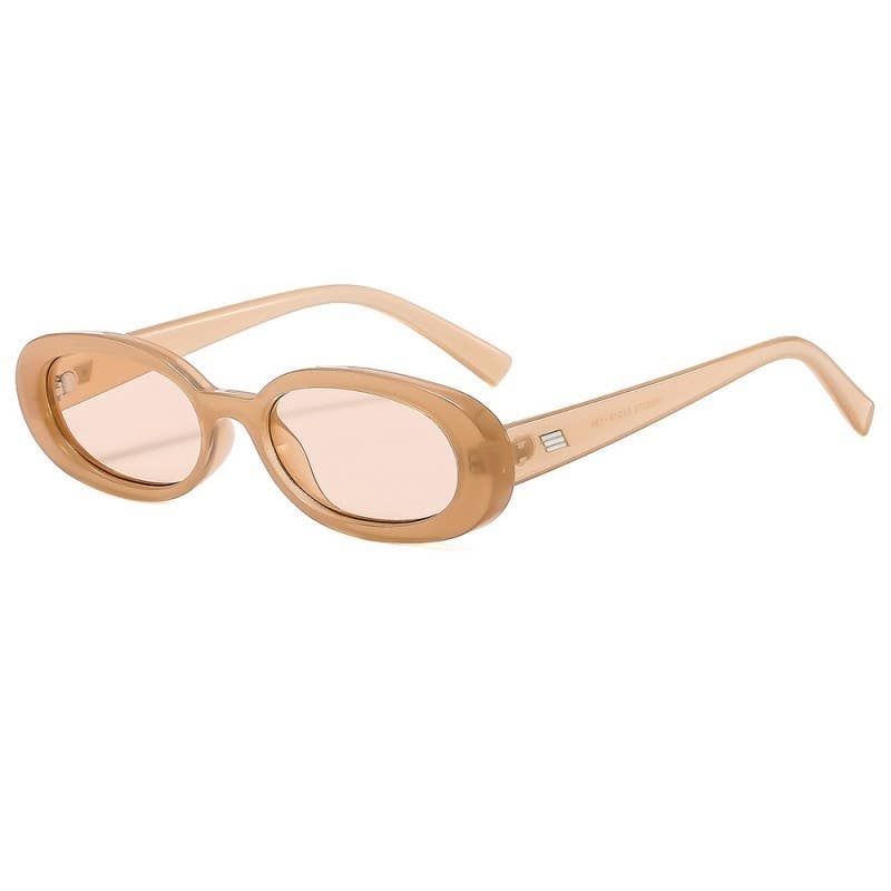 Retro Oval Sunglasses