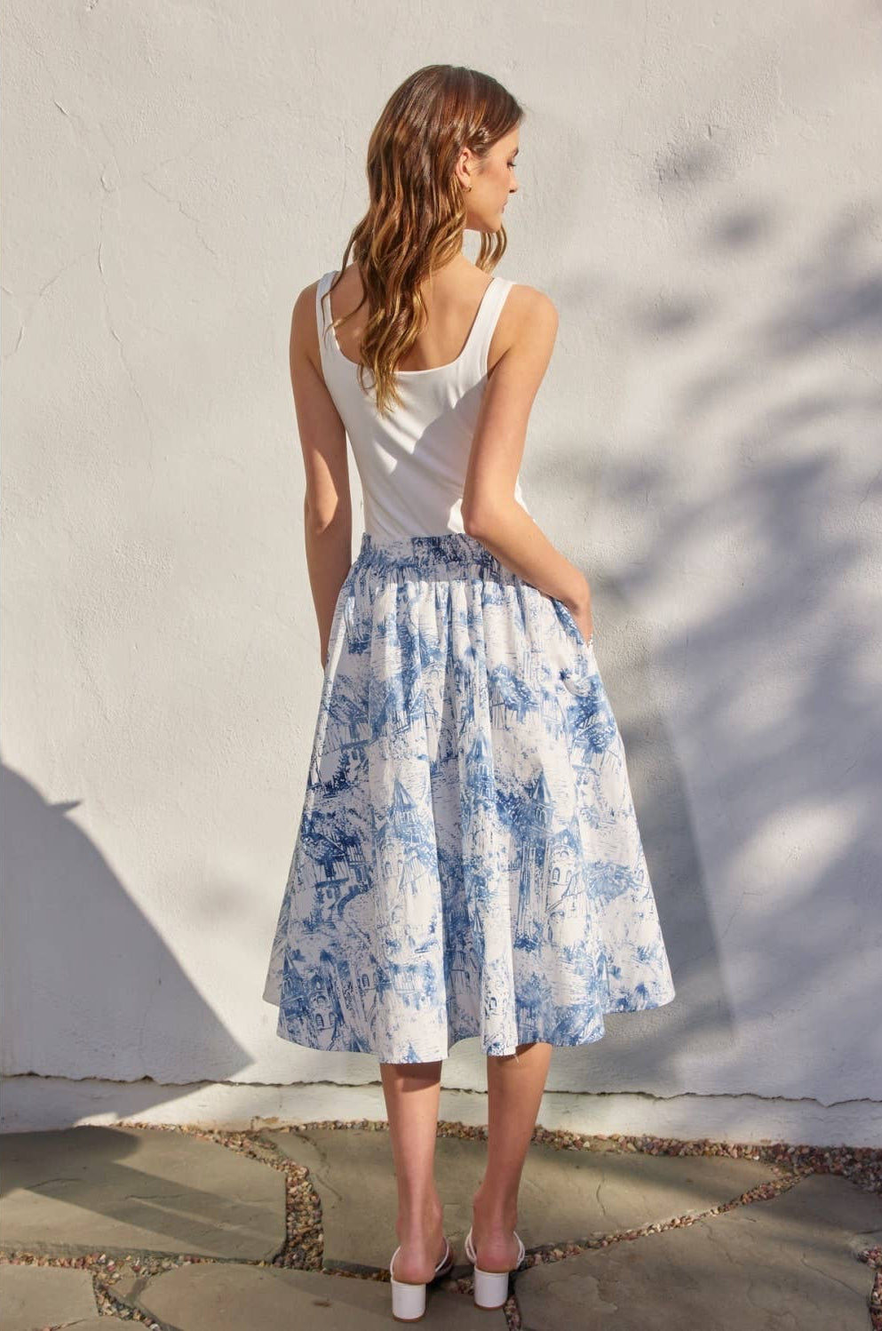 Coastline Midi Skirt