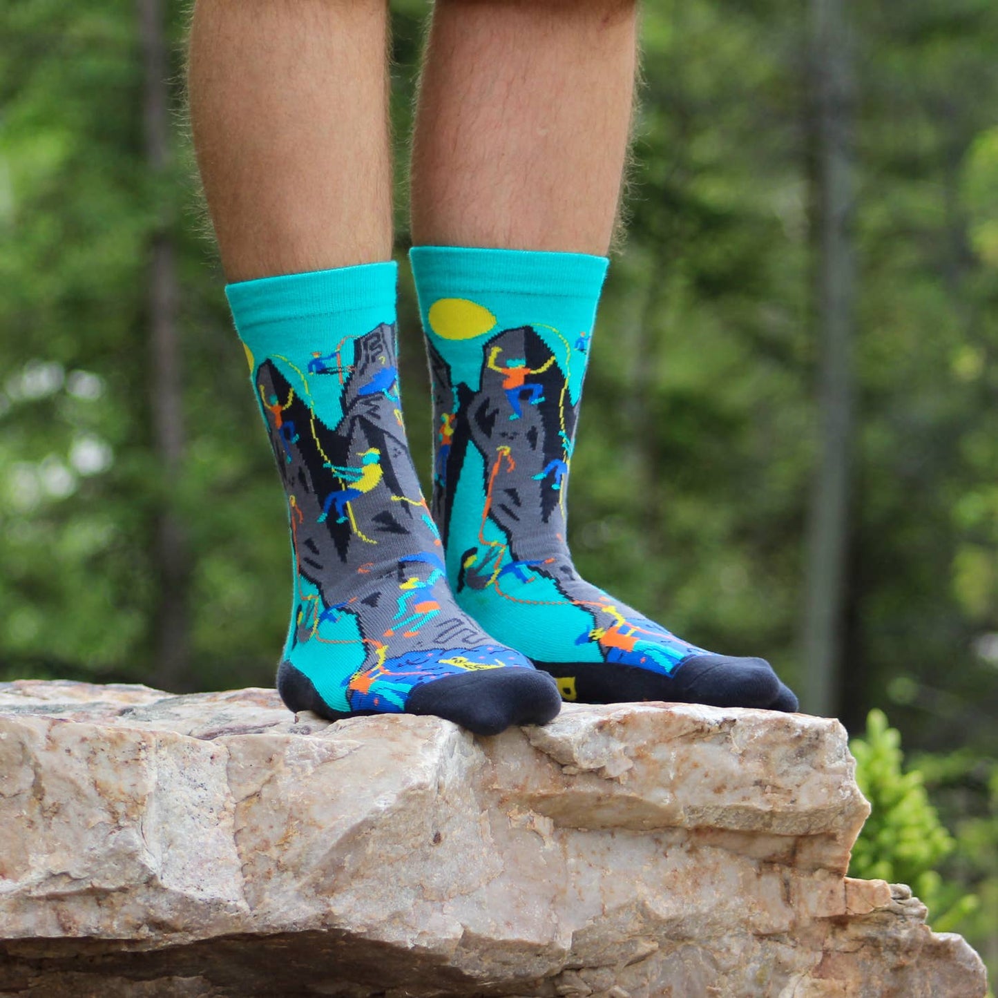 “I'd Rather Be Rock Climbing” Socks