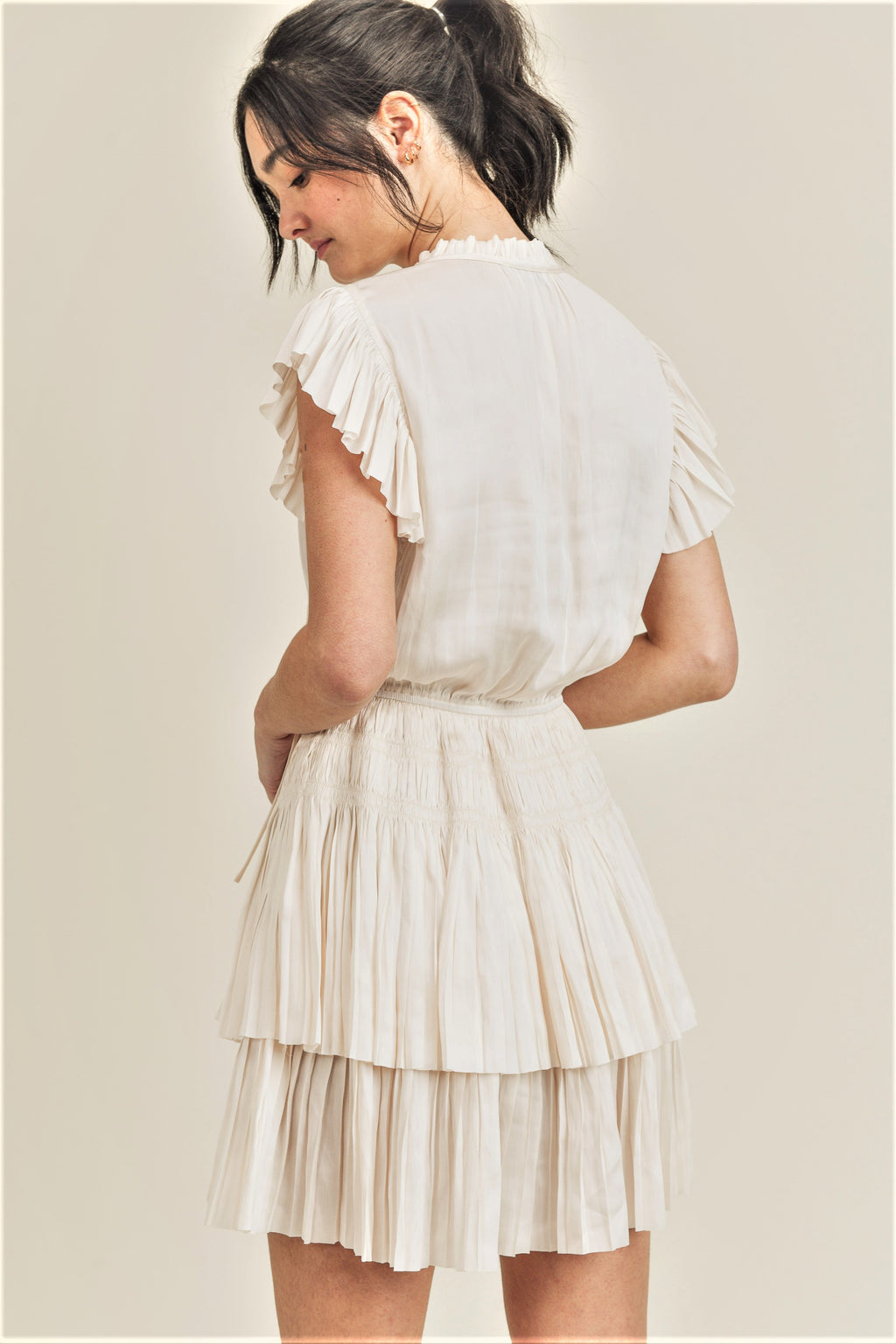Gabrielle Dress - Champagne