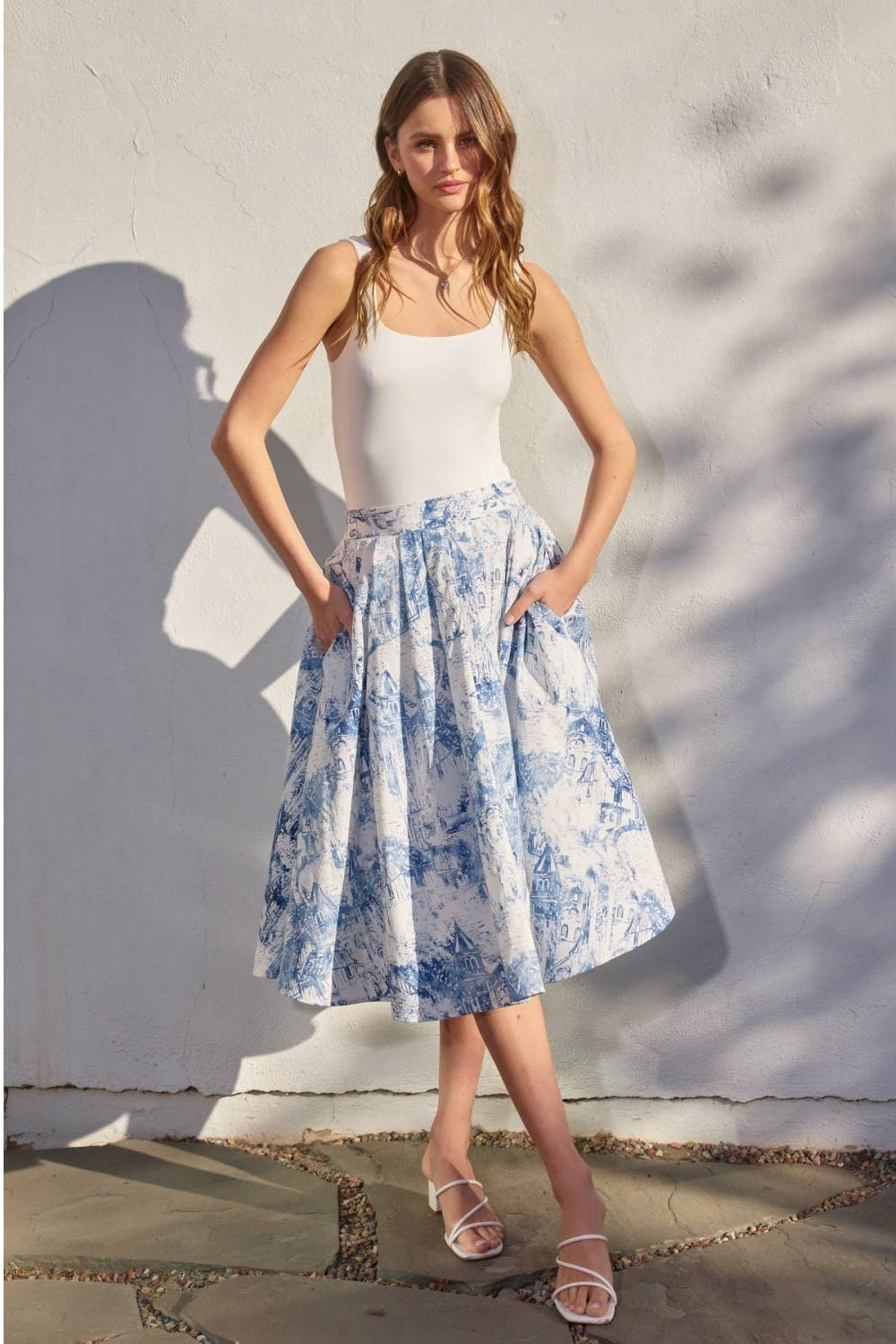 Coastline Midi Skirt