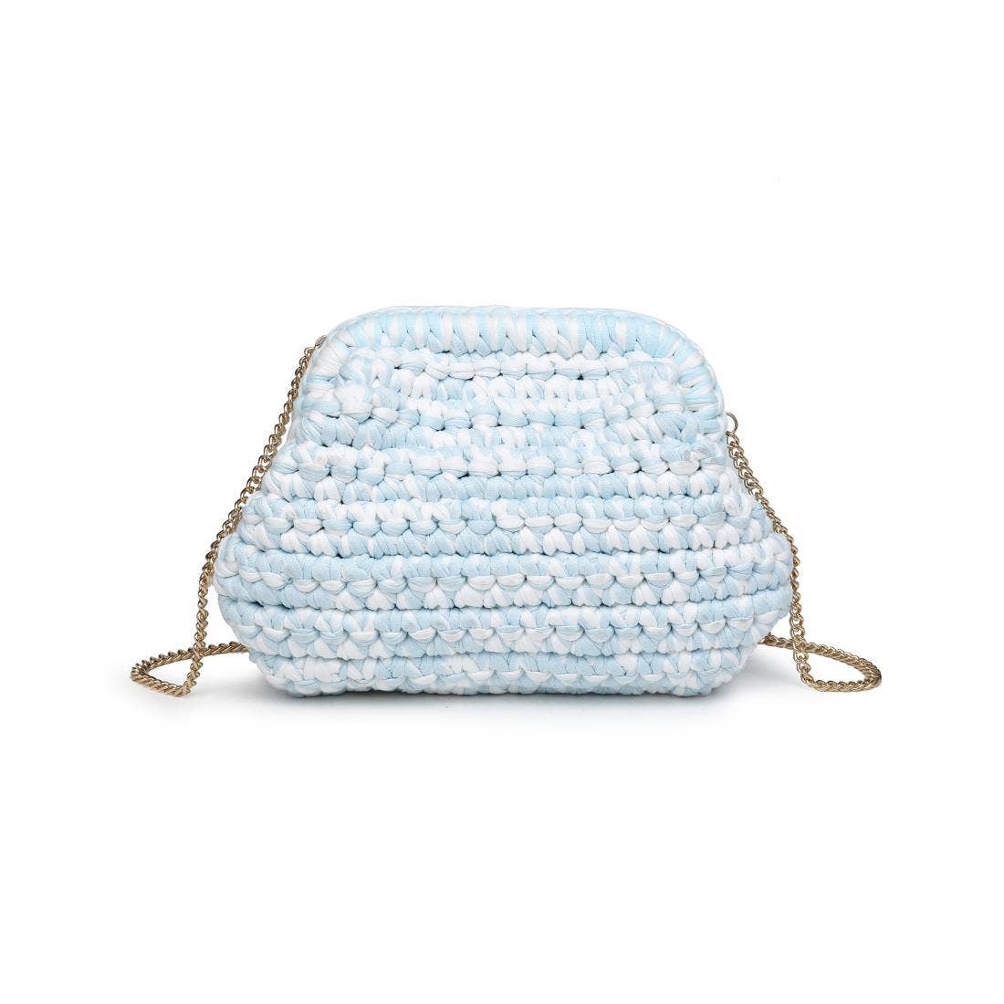 Raya Clutch: Ice Blue