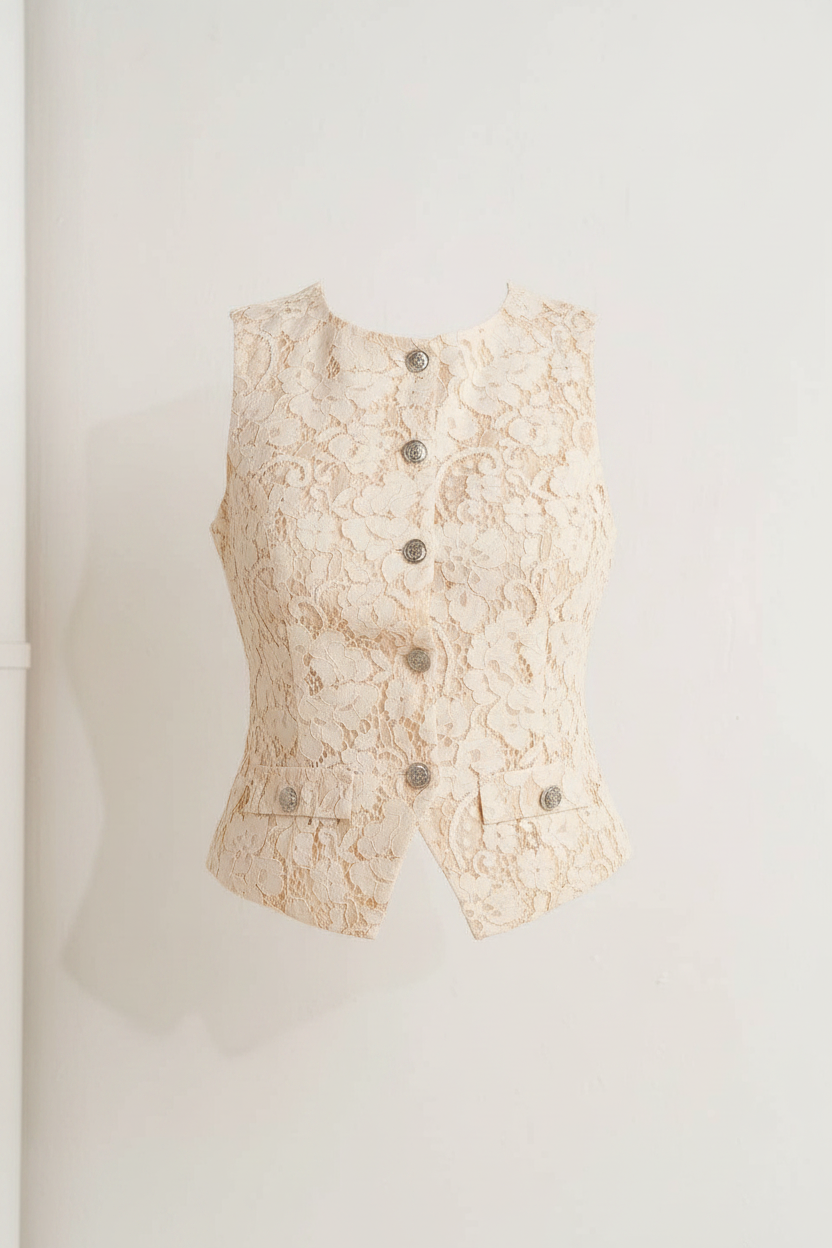 Heirloom Lace Vest