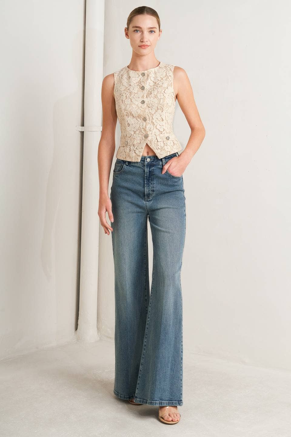 Heirloom Lace Vest