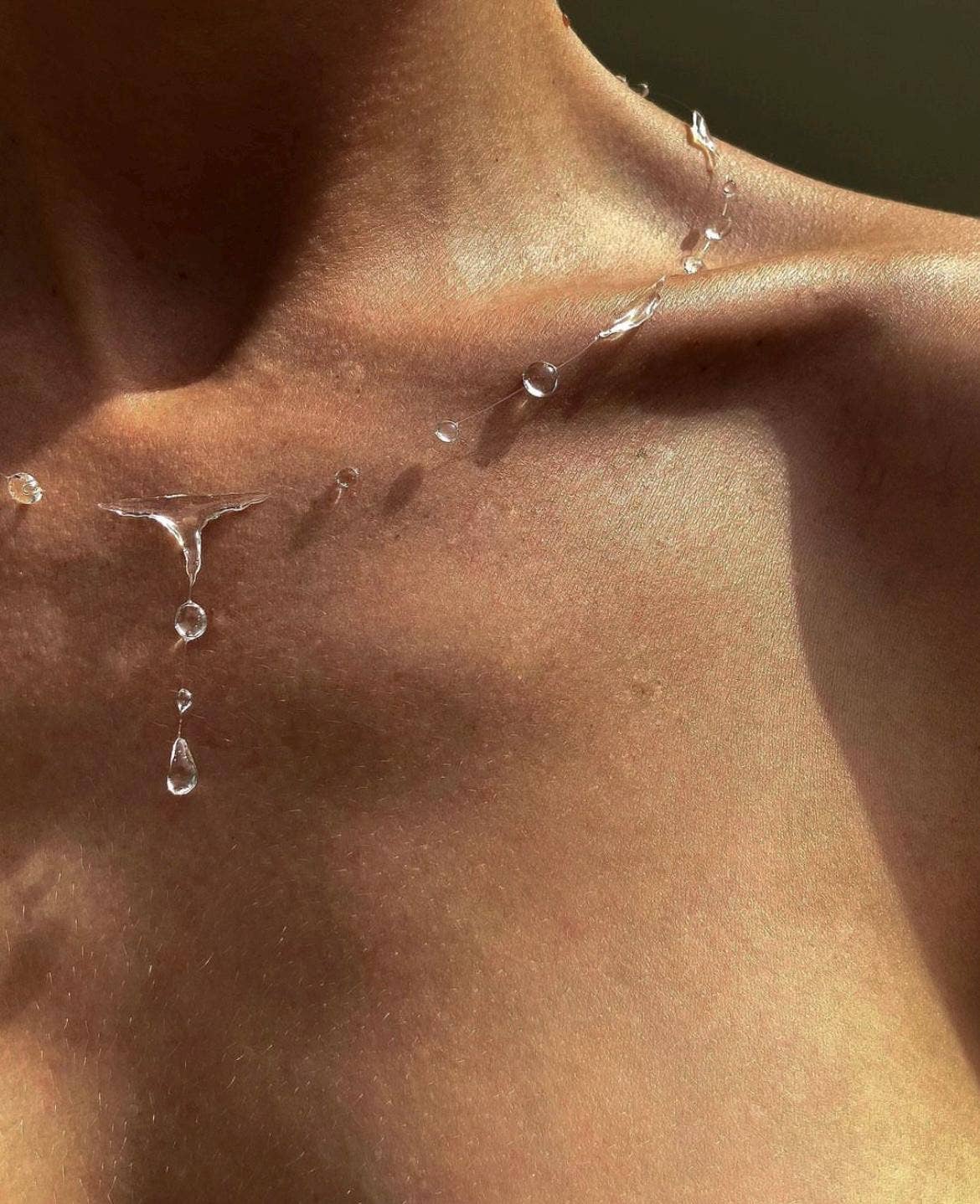 Dew "Wave Drops Necklace"