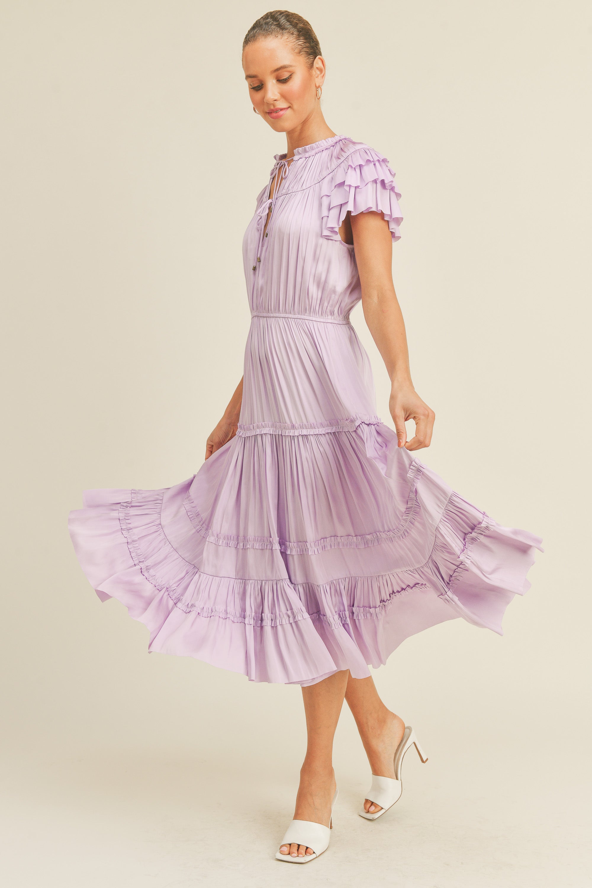 Kianna Dress - Lilac