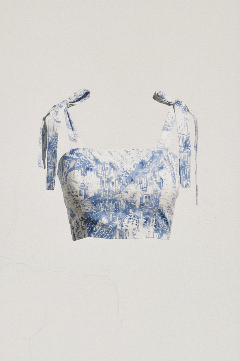 Coastline Cropped Top