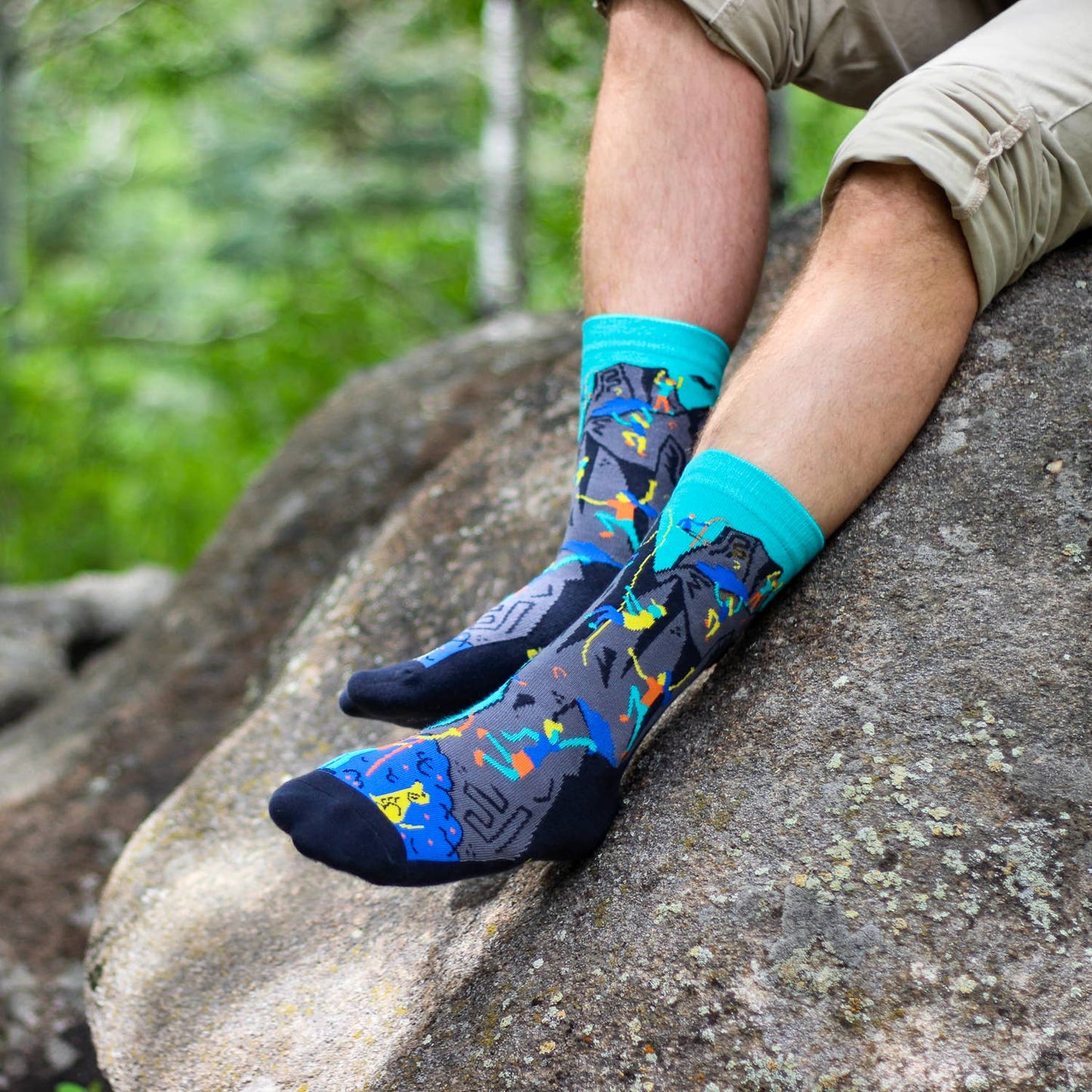 “I'd Rather Be Rock Climbing” Socks
