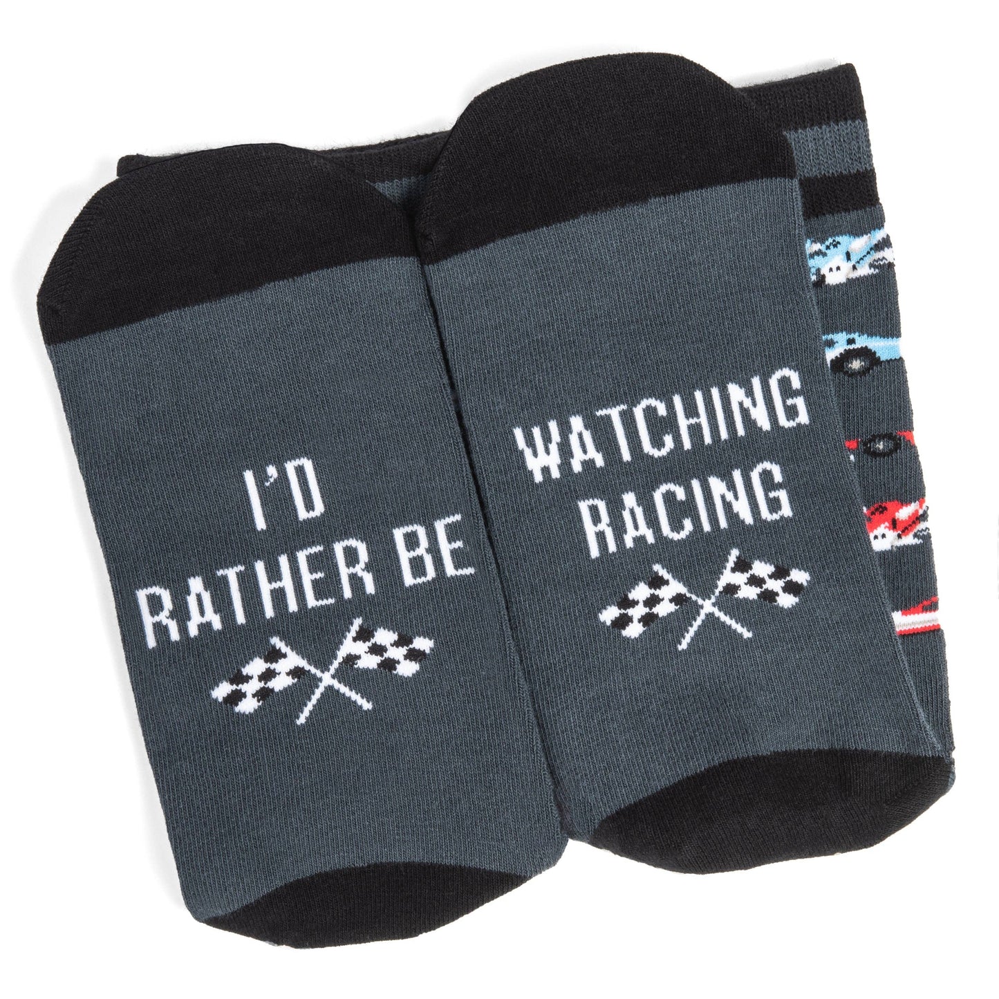 “I'd Rather Be Watching Racing” Socks