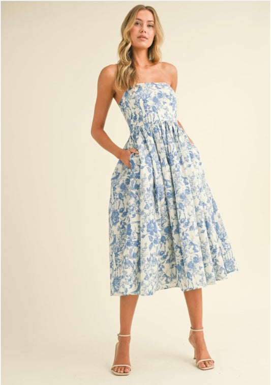 Blue Muse Dress