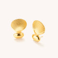 Shelly Chunky Shell Earrings