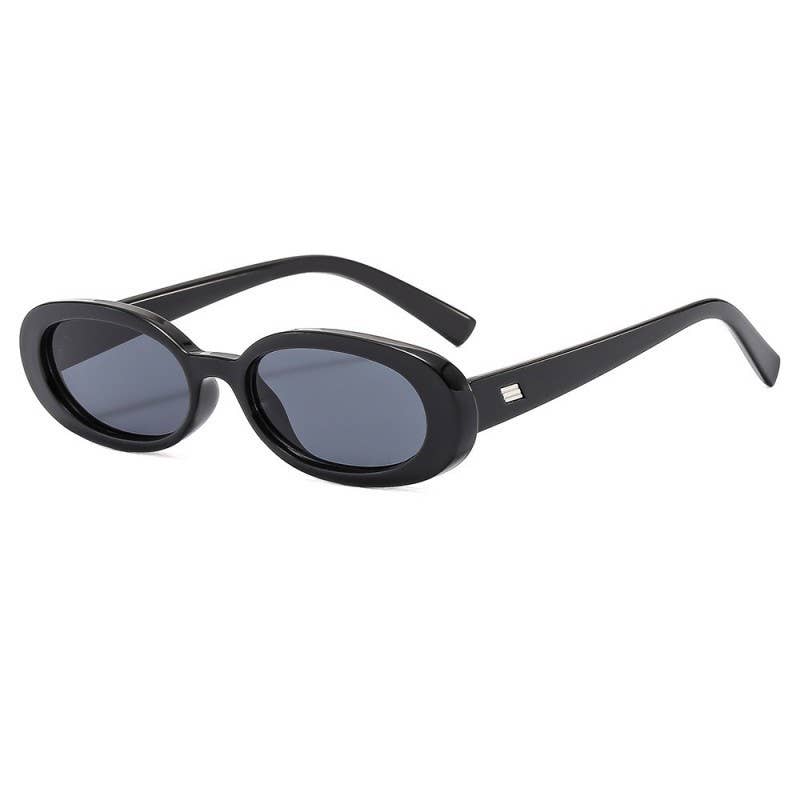 Retro Oval Sunglasses