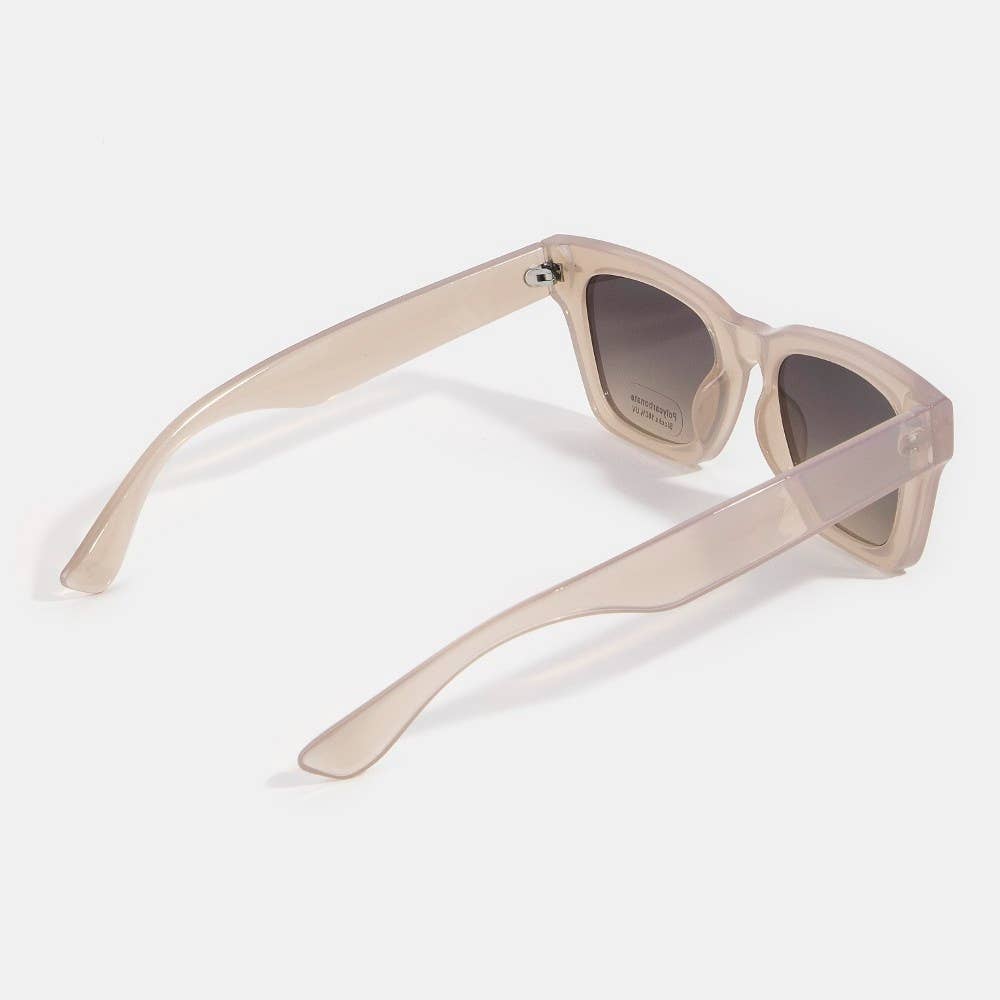 Retro Frame Rivet Detail Sunglasses - Assorted Colors