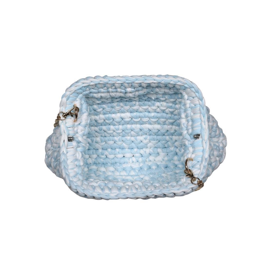 Raya Clutch: Ice Blue