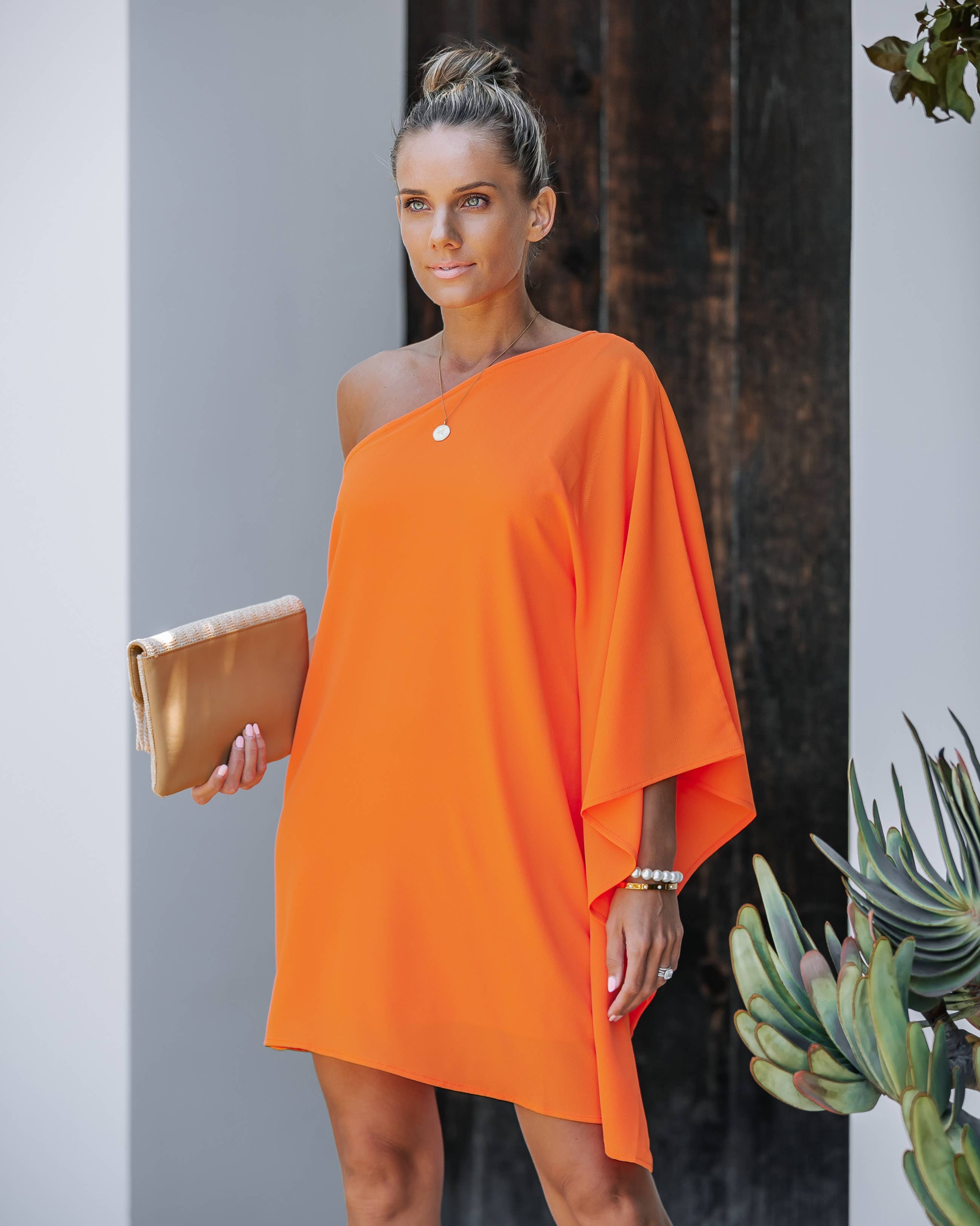 One Shoulder Carrie Dress