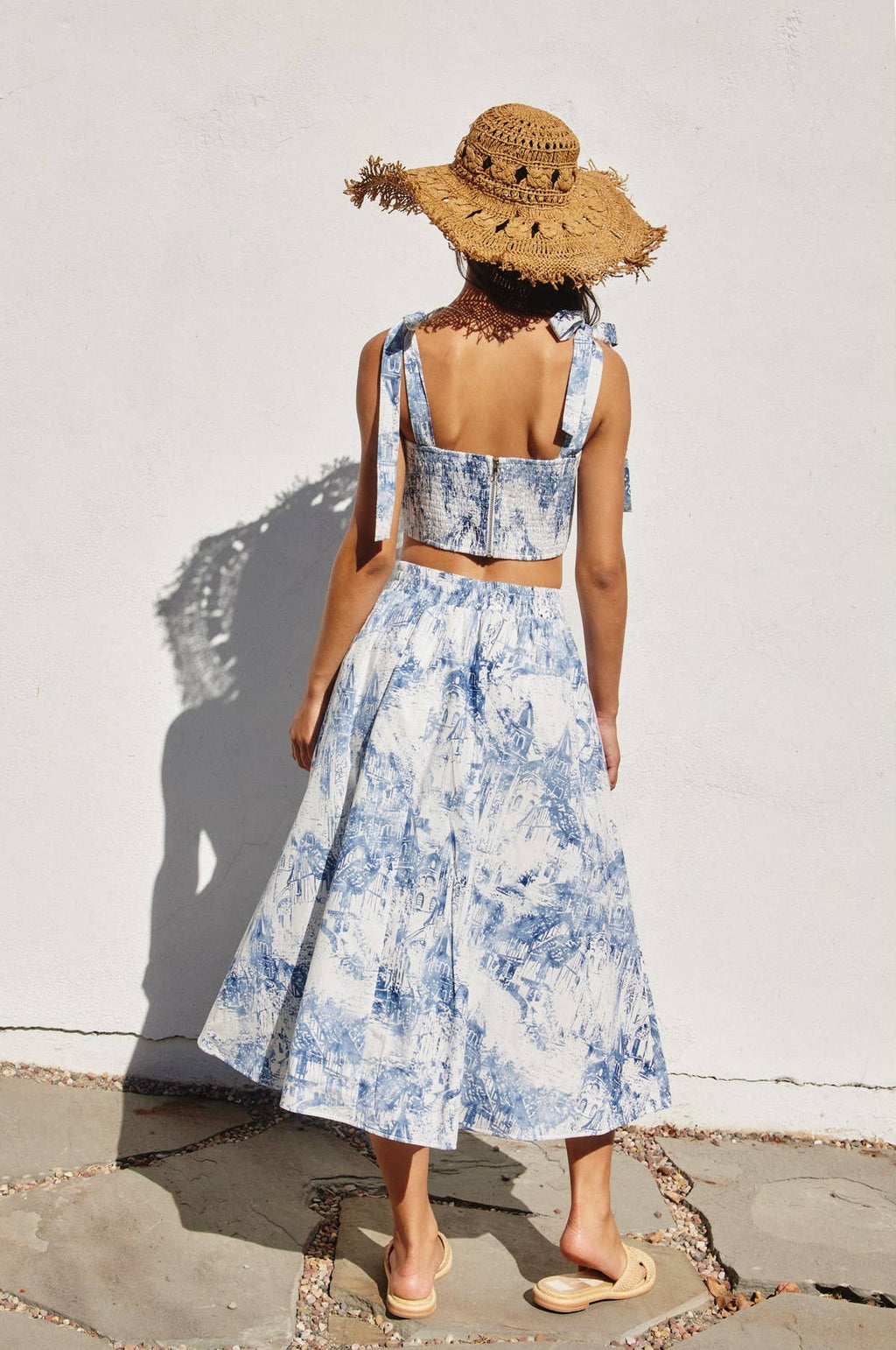 Coastline Cropped Top