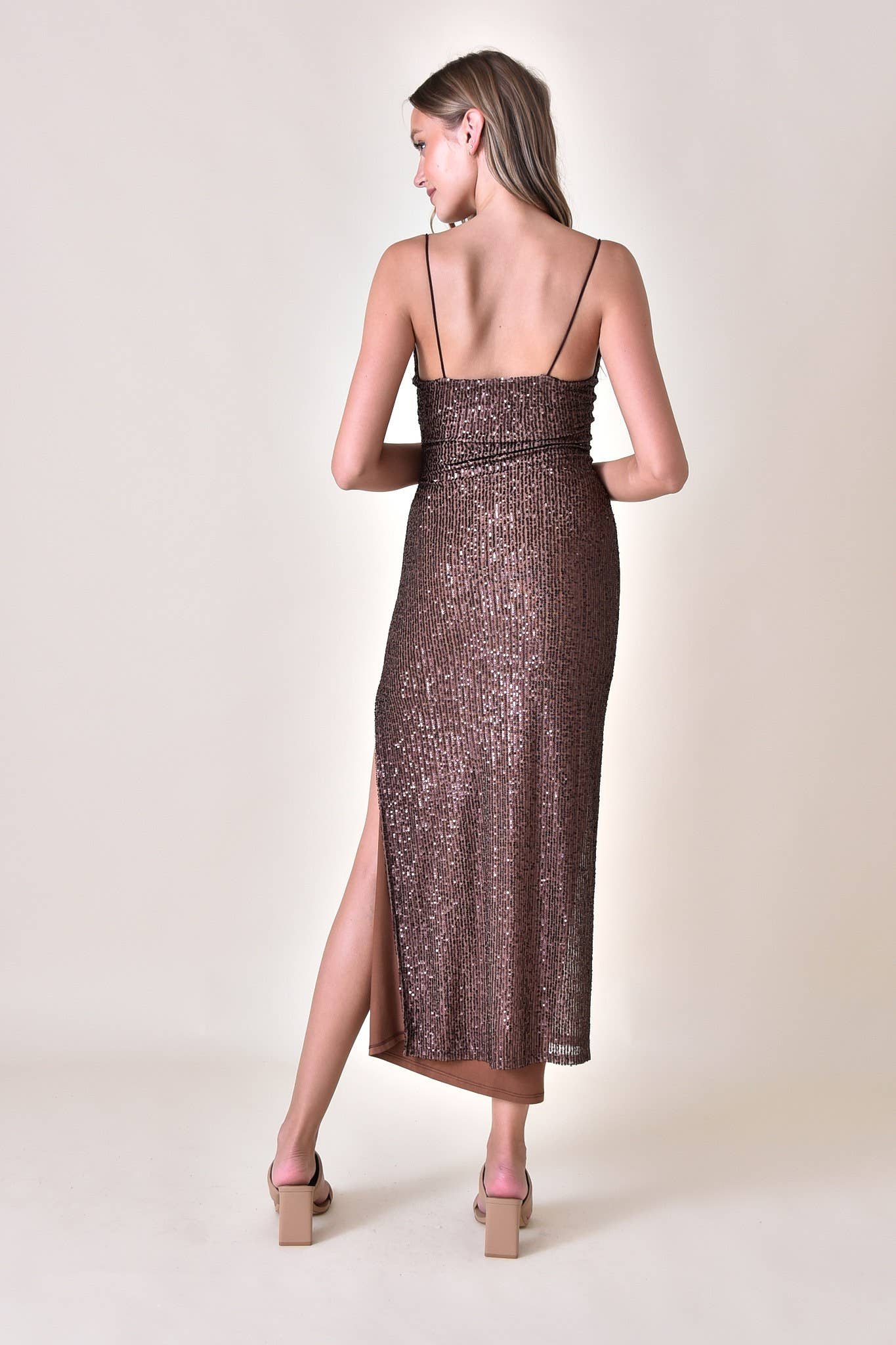 Sequin Maxi Dress