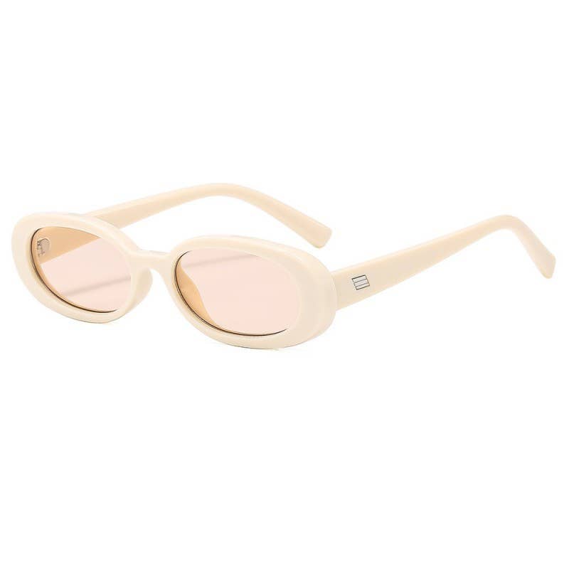 Retro Oval Sunglasses