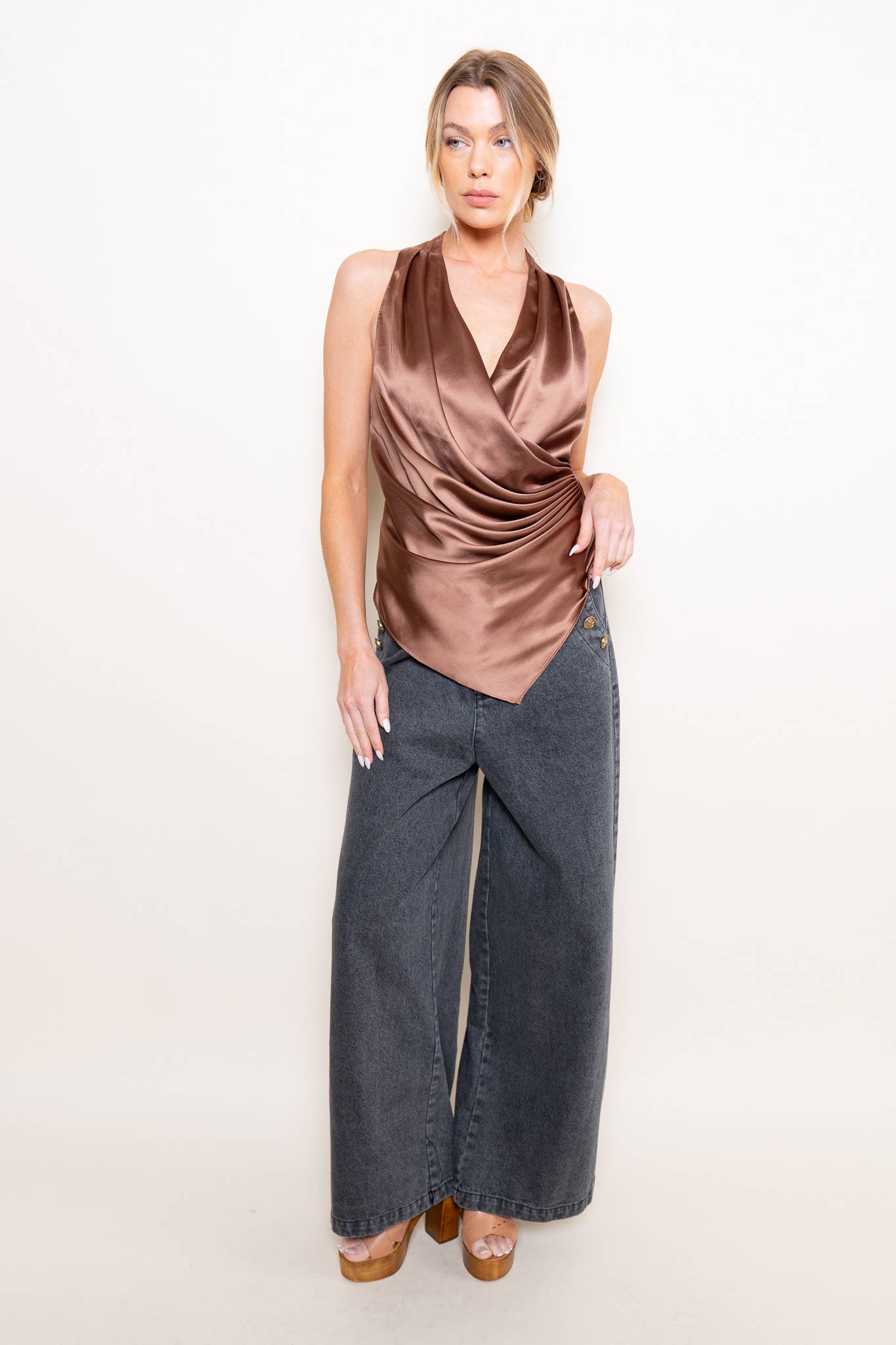 Minimalist Muse Halter Top