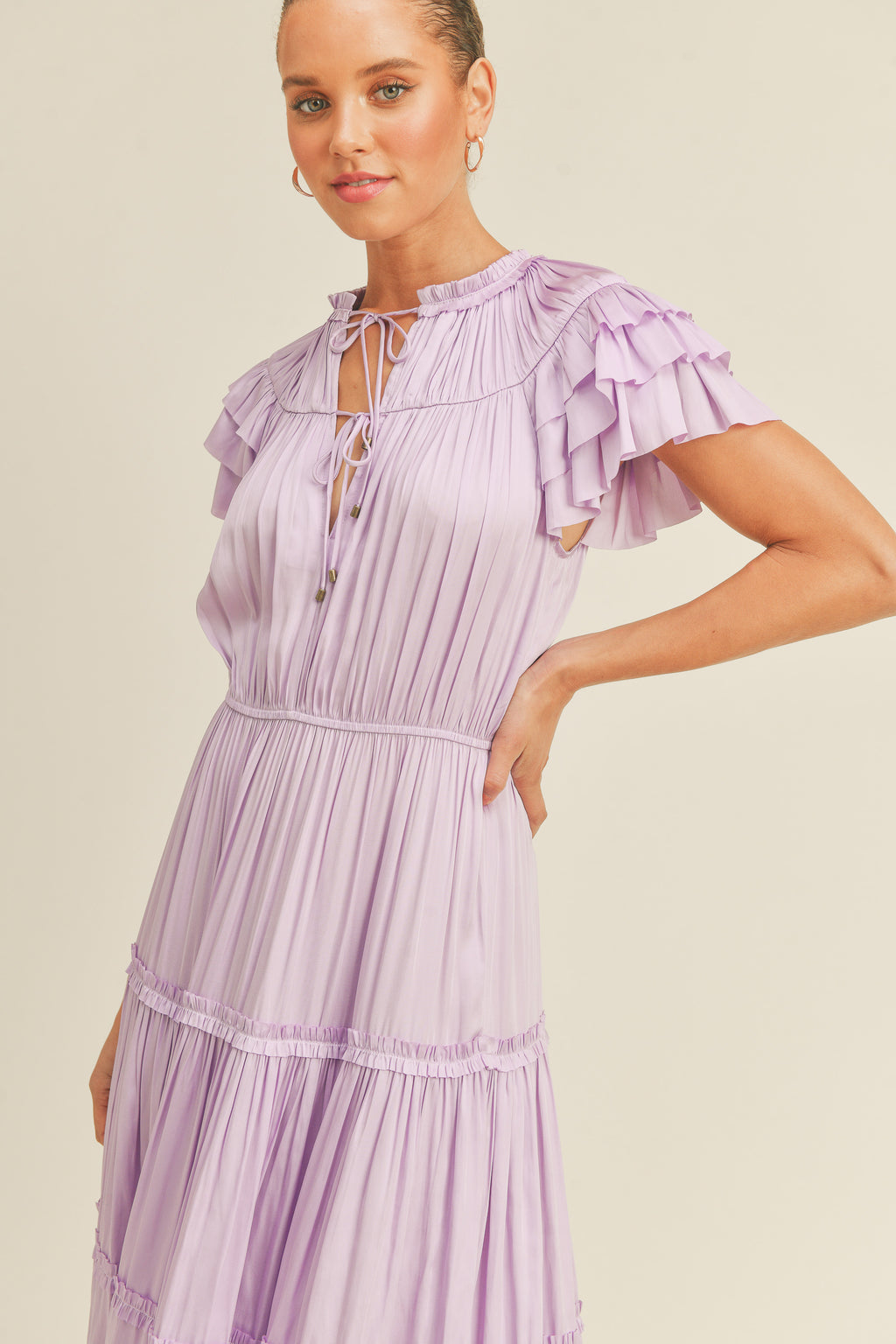 Kianna Dress - Lilac