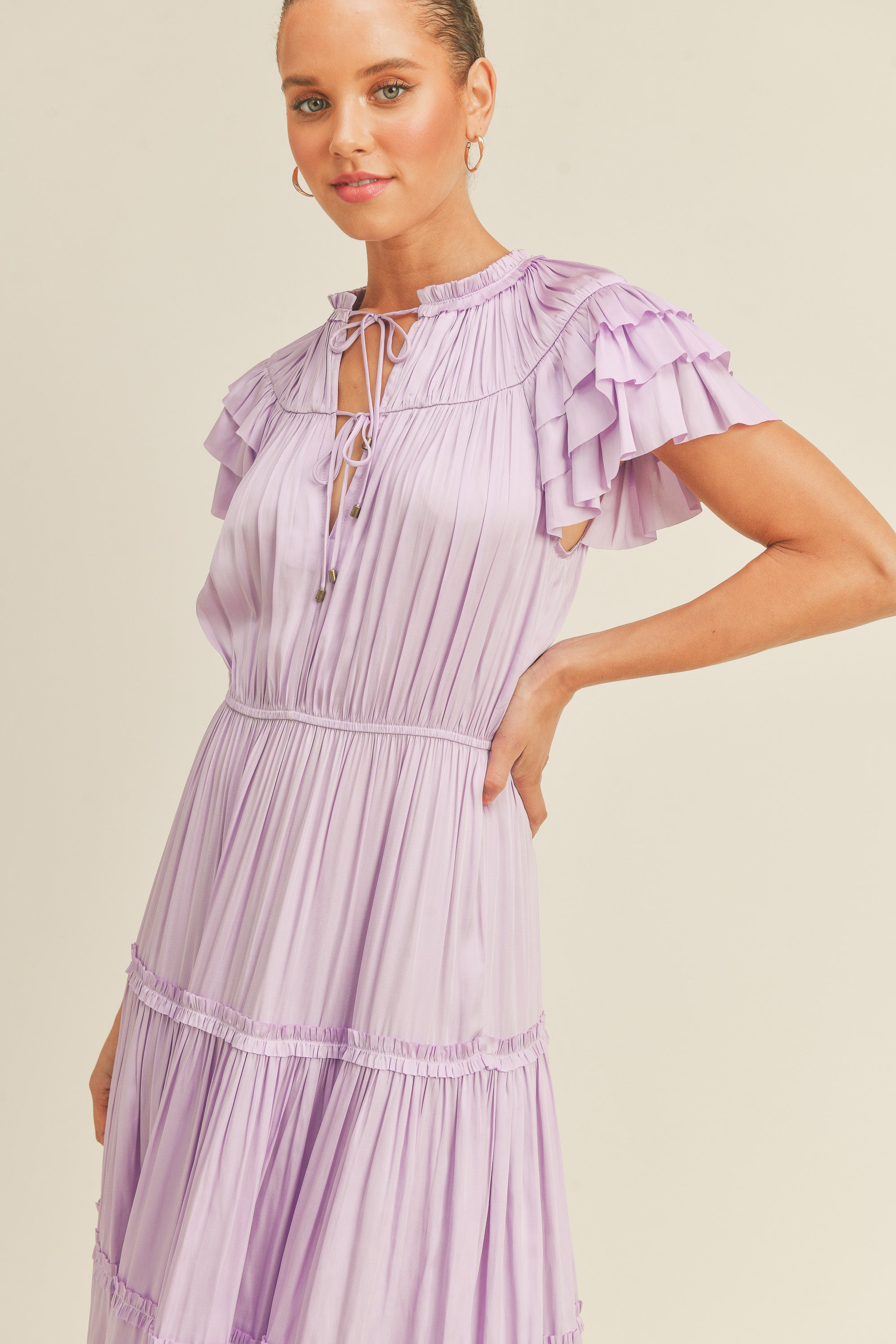Kianna Dress - Lilac