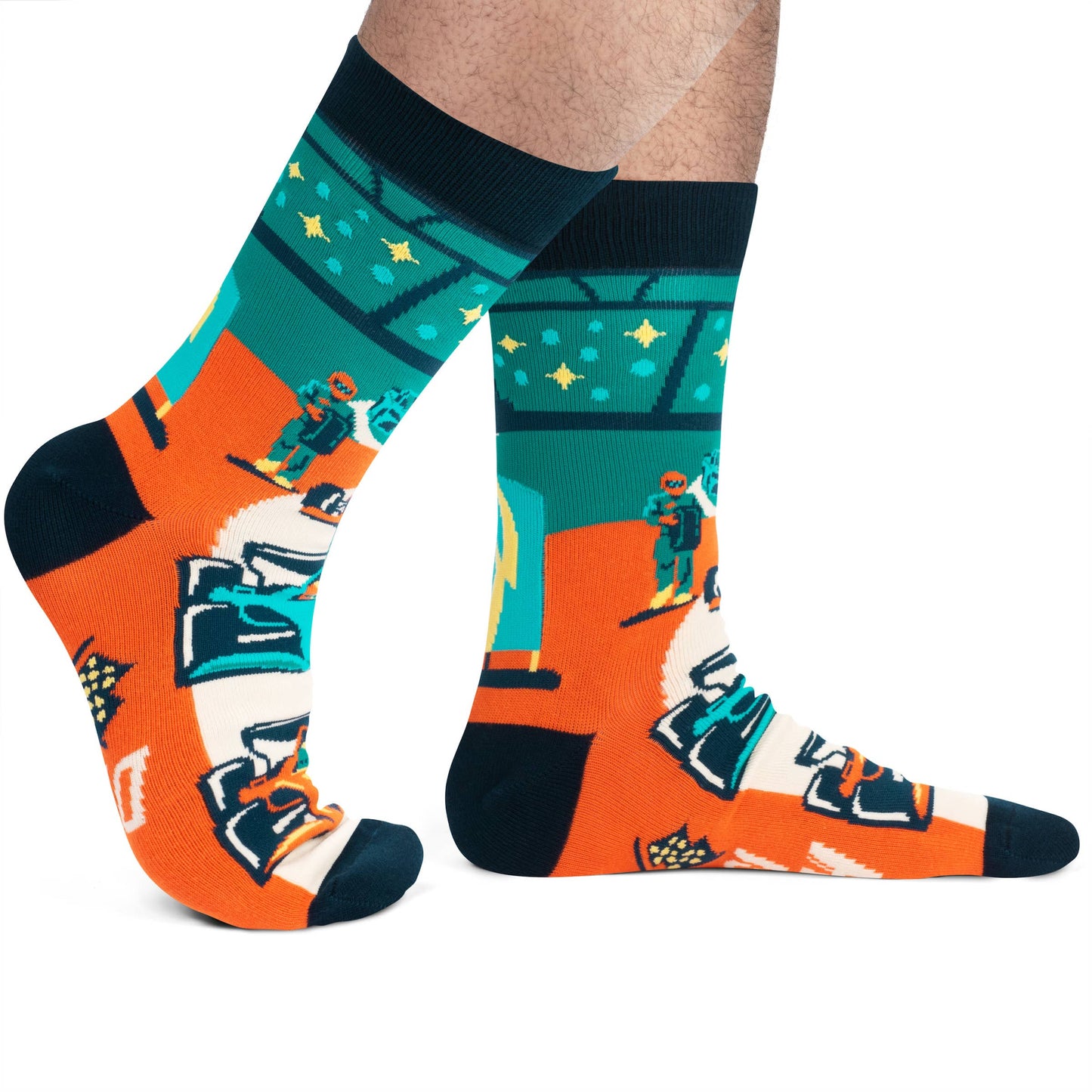 “Do Not Disturb, The Race Is On” Socks