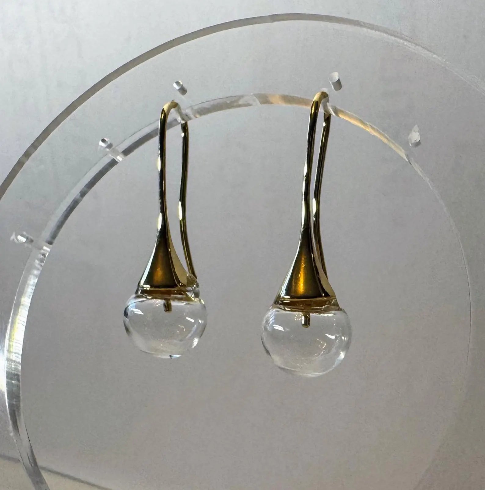 Large Glass Bubble Drops