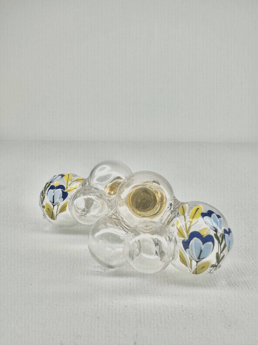 Blooming Bubbles Earrings - Blue Lapis Tulips