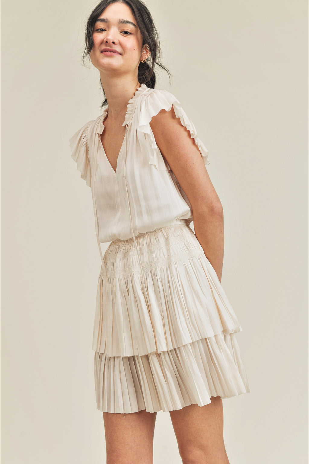 Gabrielle Dress - Champagne