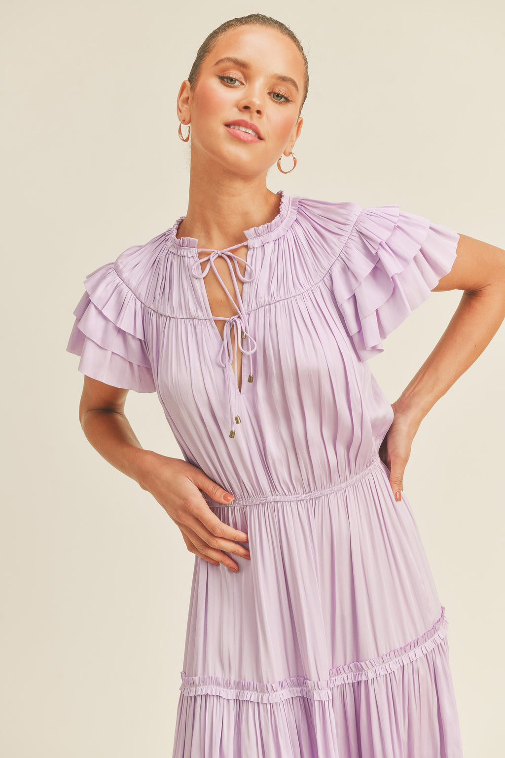 Kianna Dress - Lilac