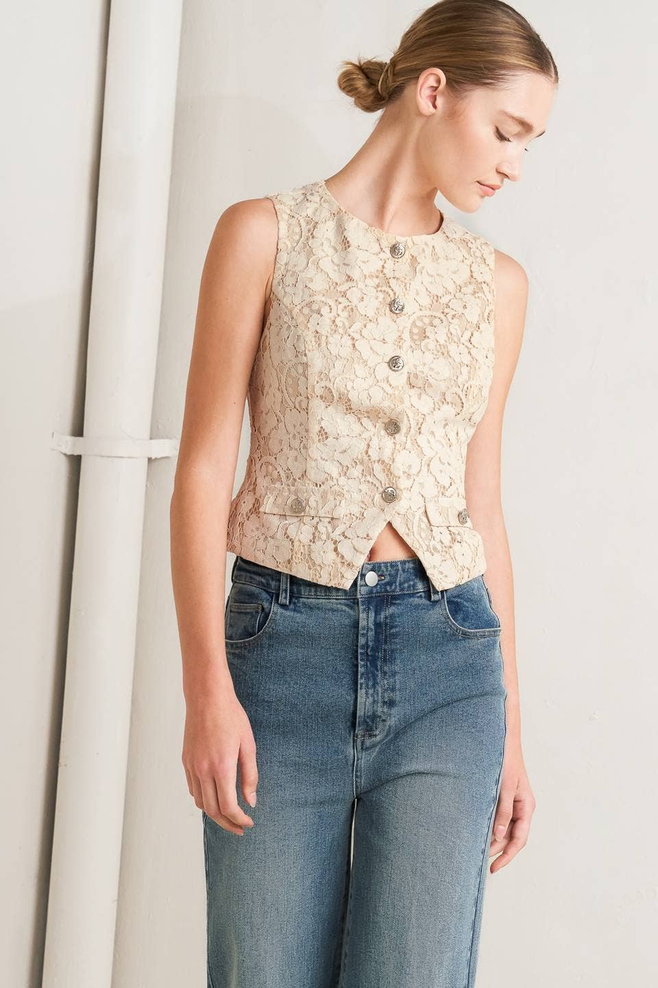 Heirloom Lace Vest