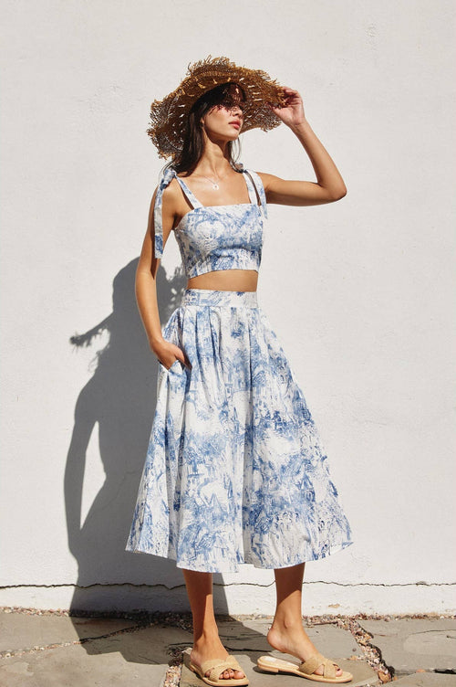 Coastline Midi Skirt