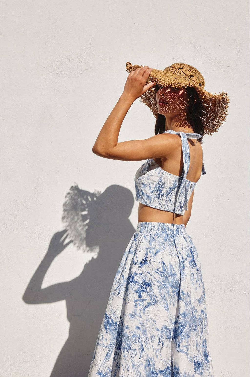 Coastline Cropped Top